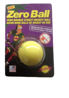 Zero Ball - Inline bal straat hockey Geel