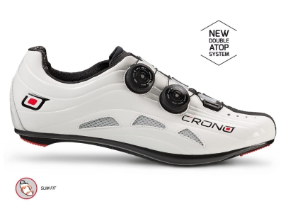 Crono - Futura 2 -Road Carbon Race shoe - White White