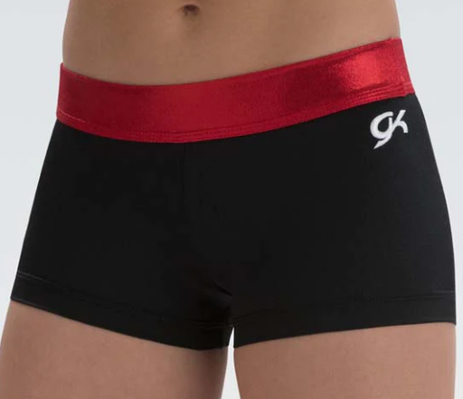 GK - Workout short - Comfort Fit Mystique Waistband 1426Red Red