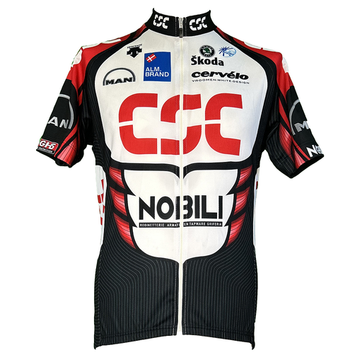 Vintage cycling jersey -CSC 2007 Black