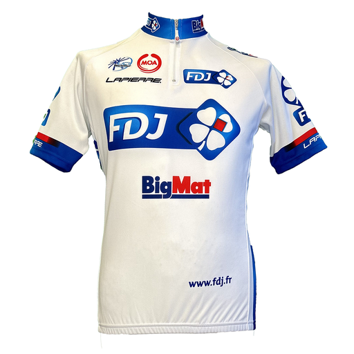 Vintage cycling jersey -FDJ 2012 White