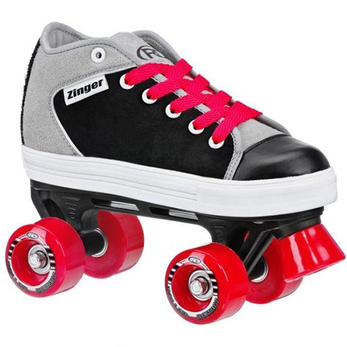Roller derby - Roller skates -Zinger 1355 Quad Boys Red