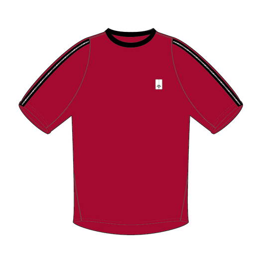 Descente - Flatiron Short sleeve tee 13321 - Red Red