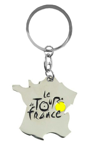 Tour de France - Carte de l'anneau clé