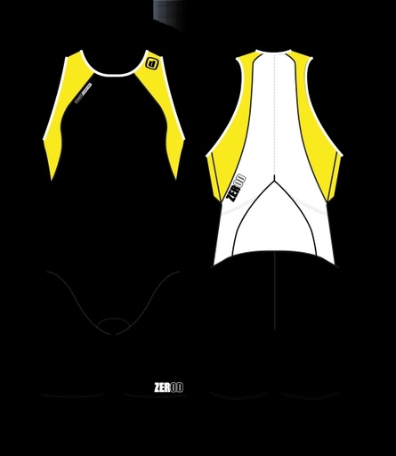 ZeroD - uSuit - CUUSUIT universal trisuitYellow Yellow