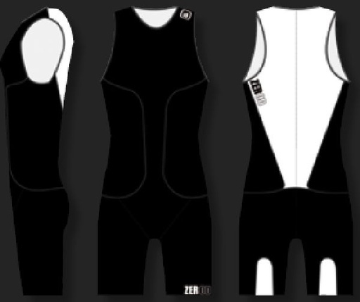 ZeroD - oSuit - CMOSUIT olympic distance trisuitMen Black/white Black/white