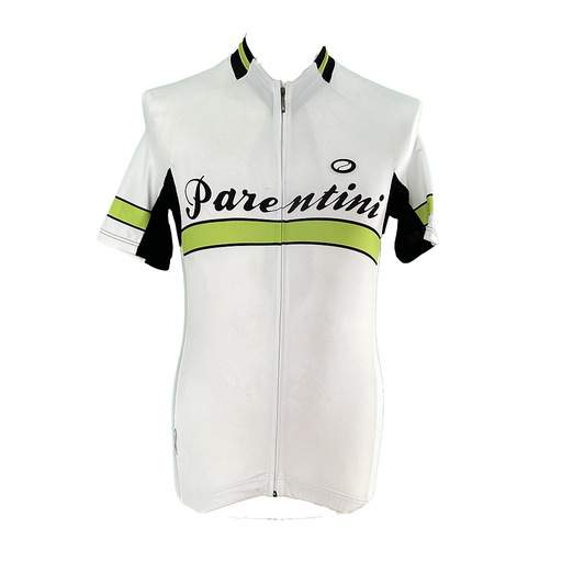 Parentini - Fietsshirt V366 Wit groen Green