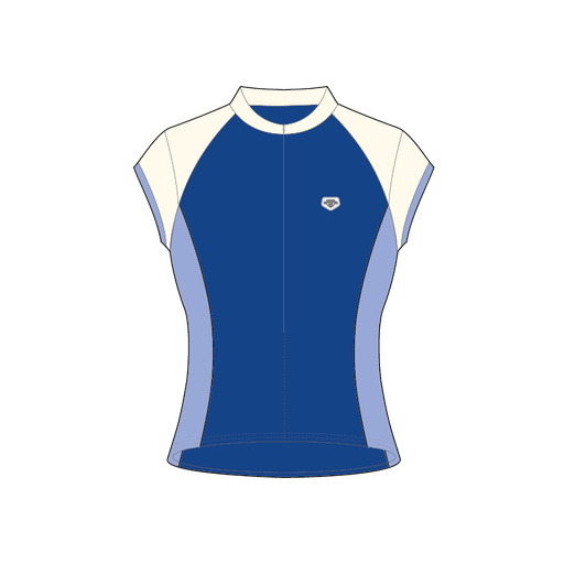 Parentini - Maillot de cyclisme pour femme - 13525 Slipstream Bleu Blue