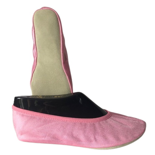 IWA - Dance slipper45 - Satin Pink with buffer sole Pink