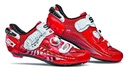 Sidi - Ergo 3 - Chaussure de course en vernis de carbone - Rouge Rouge